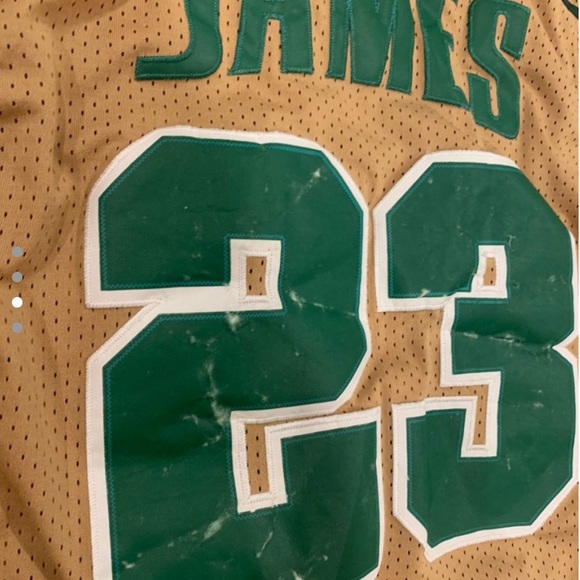 Vintage Lebron James Irish Jersey - Picture 3 of 4